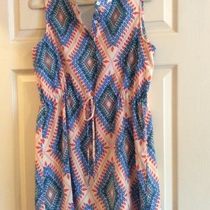 Pink Owl Multi- Colored Dress